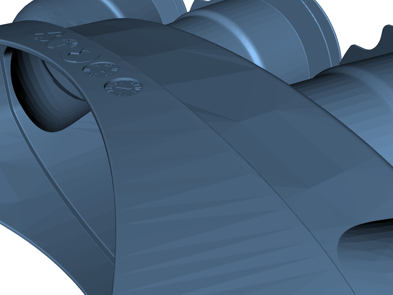 Detal — zbliżenie detali geometrii